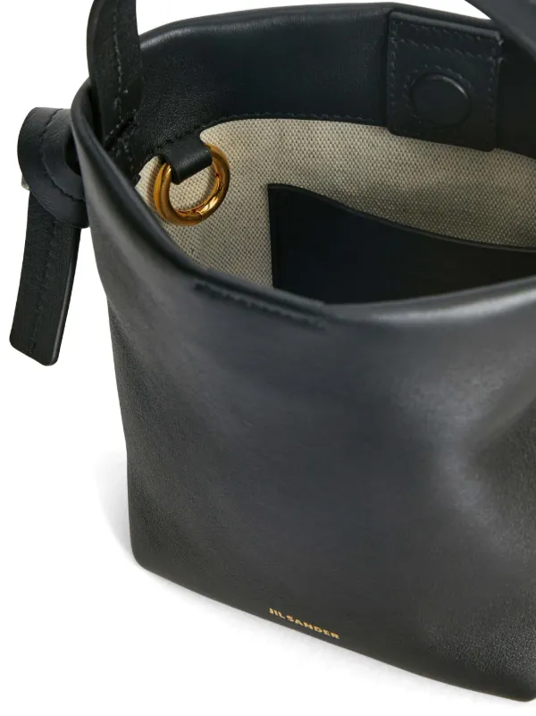 ショルダーバッグ・ポシェット JIL SANDER Mini knot leather hobo bag J07ZI0001P6581001 Knot Hobo Mini Bag – The Conservatory NYC