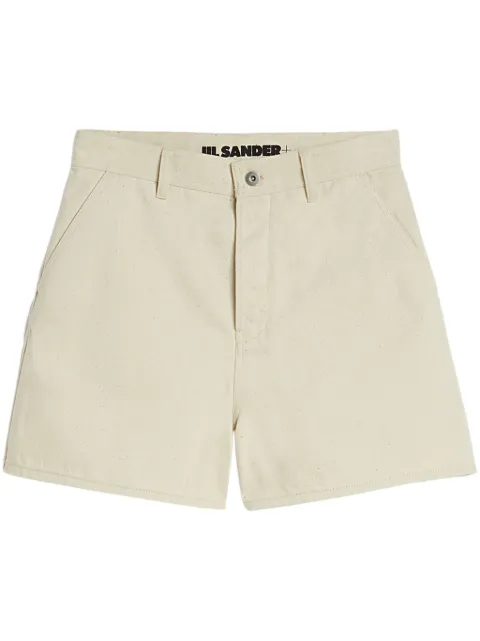 Jil Sander shorts de mezclilla con tiro alto