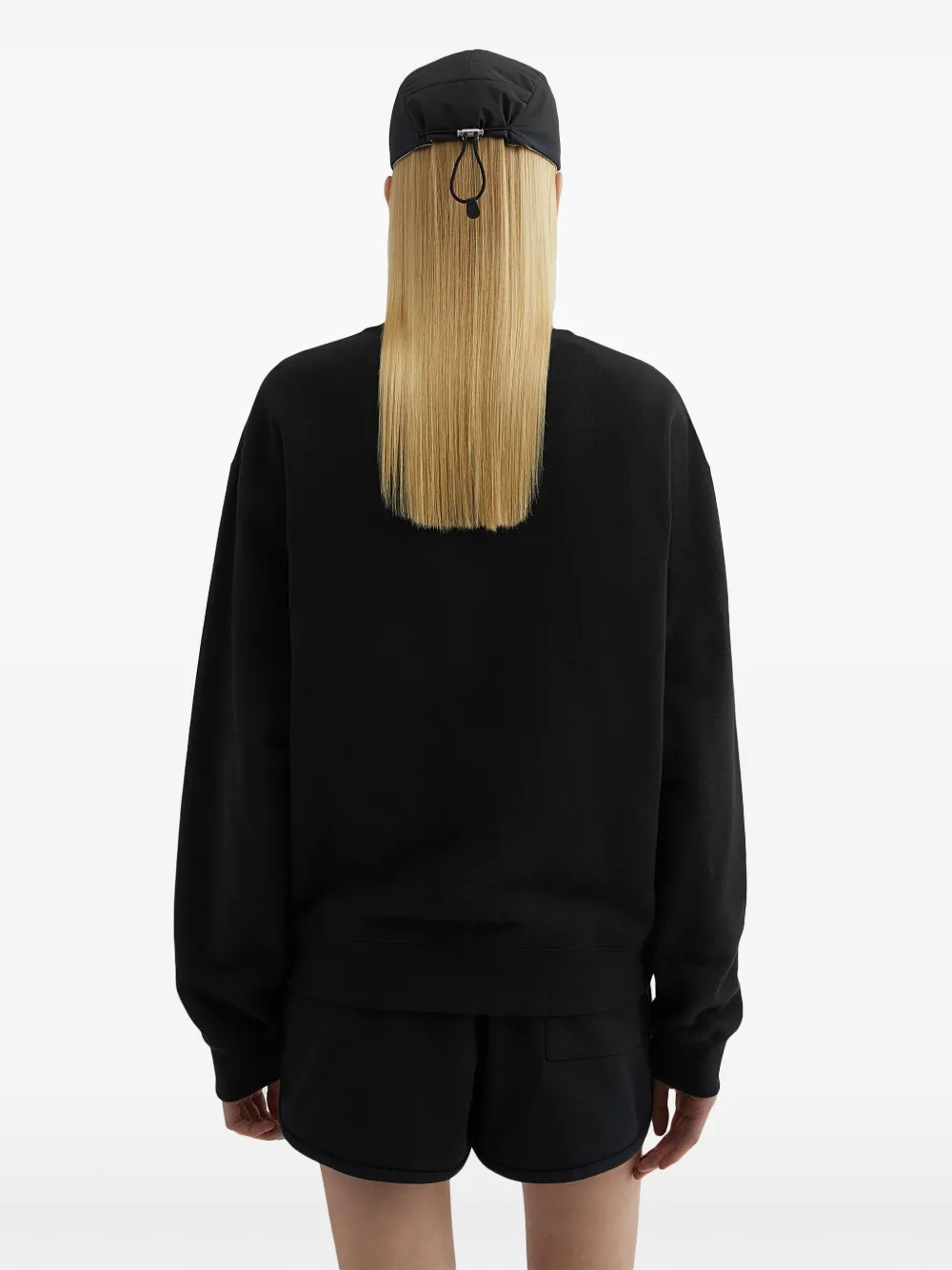 Jil Sander Sweater met logoprint Zwart