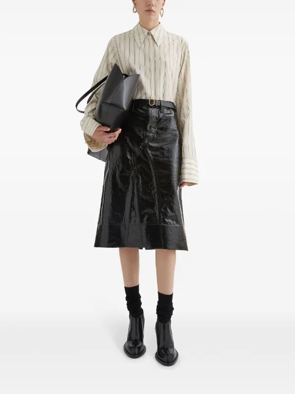 Jil Sander ストライプ シャツ | ニュートラル | FARFETCH JP
