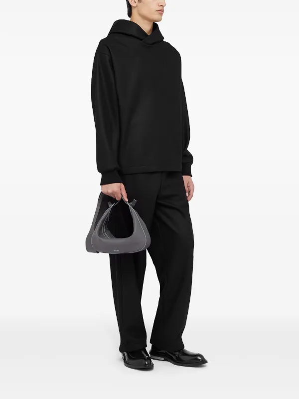Jil Sander ノットディテール ショルダーバッグ | グレー
