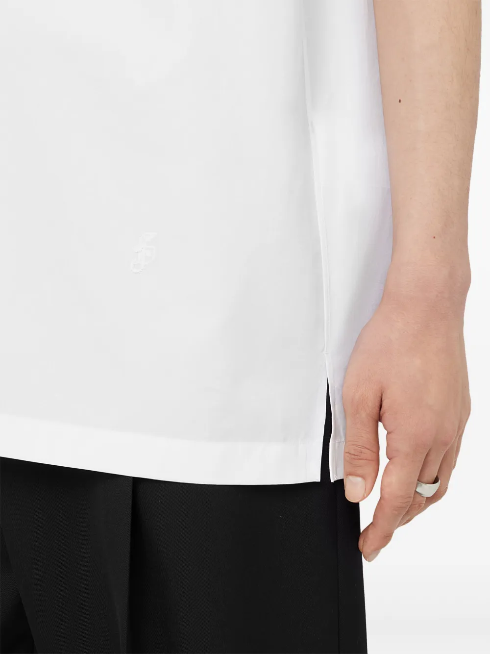 Jil Sander Oversized overhemd Wit