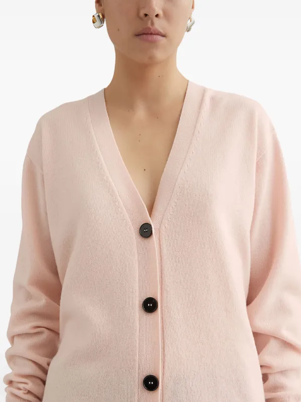 Jil Sander カシミア カーディガン | ピンク | FARFETCH JP