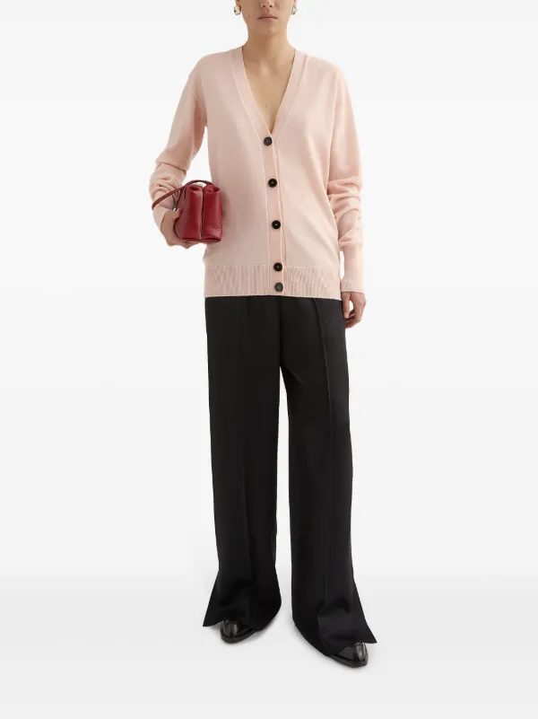 Jil Sander カシミア カーディガン | ピンク | FARFETCH JP