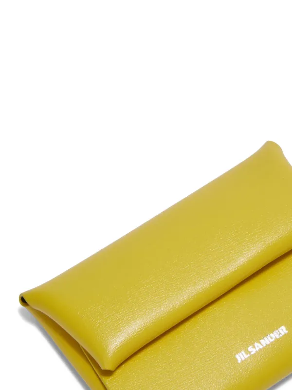 【関税込み】Jil Sander イエロー サークル コインポーチ Jil Sander コインケース | イエロー | FARFETCH JP