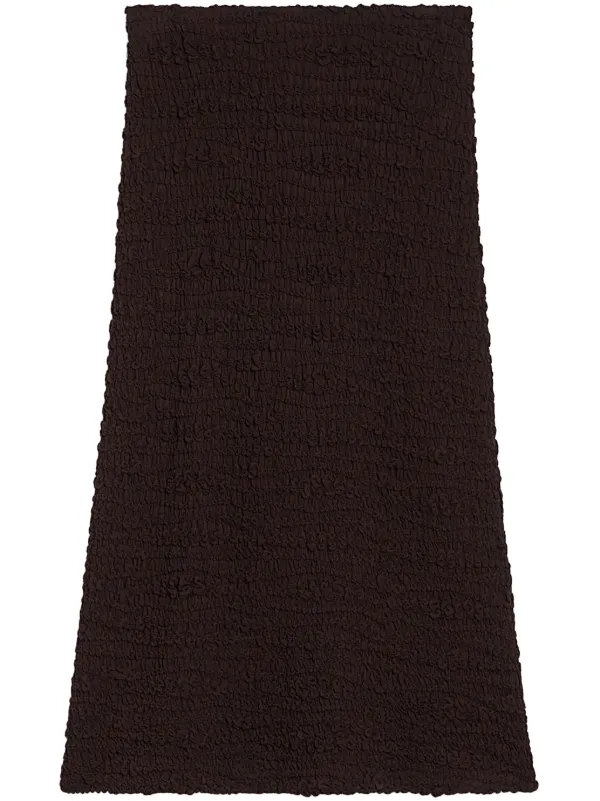 VIP【関税送料無料】希少 JIL SANDER BLACK VISCOSE MIDI SKIRT Jil Sander Pleated Skirt | Black | FARFETCH