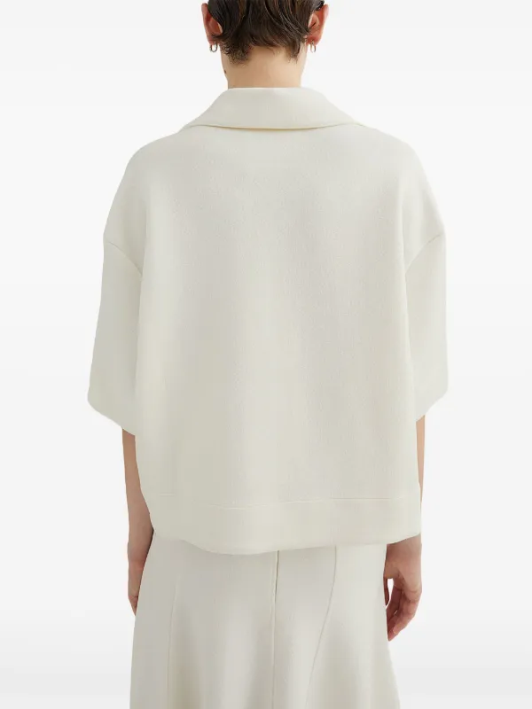 Tシャツ・カットソー JIL SANDER Woman Polo Shirt White J02GL0108J20232 101 JIL SANDER Woman Polo Shirt White J02GL0108J20232 101 (Jil