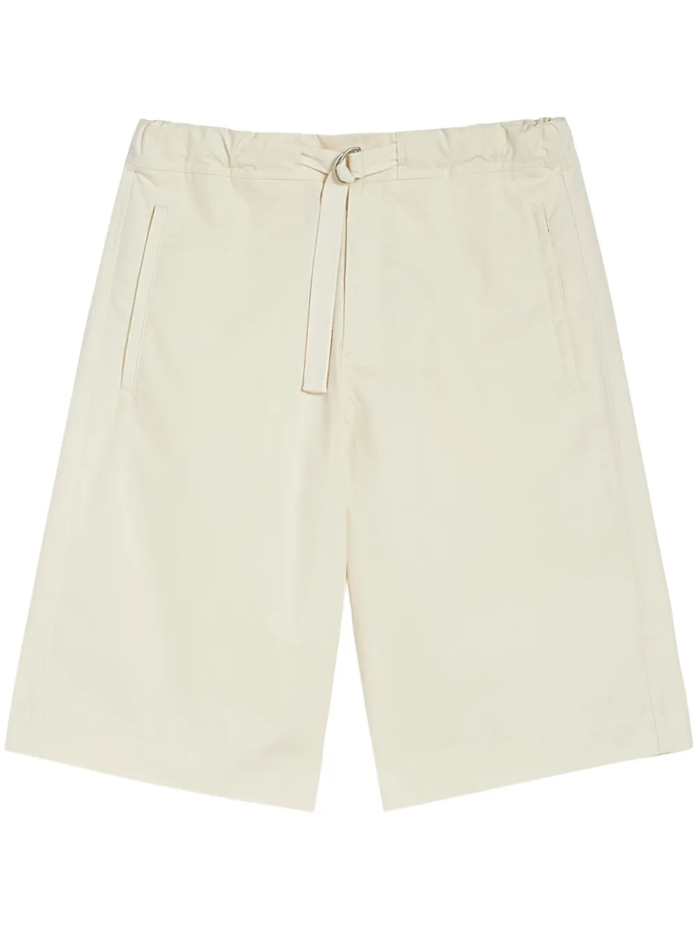 Jil Sander Katoenen shorts Wit