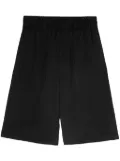 Jil Sander high-waisted shorts - Black