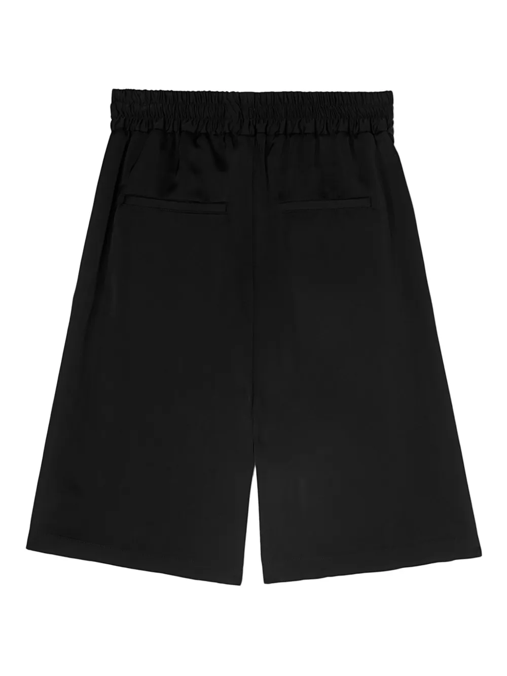 Jil Sander High waist shorts Zwart