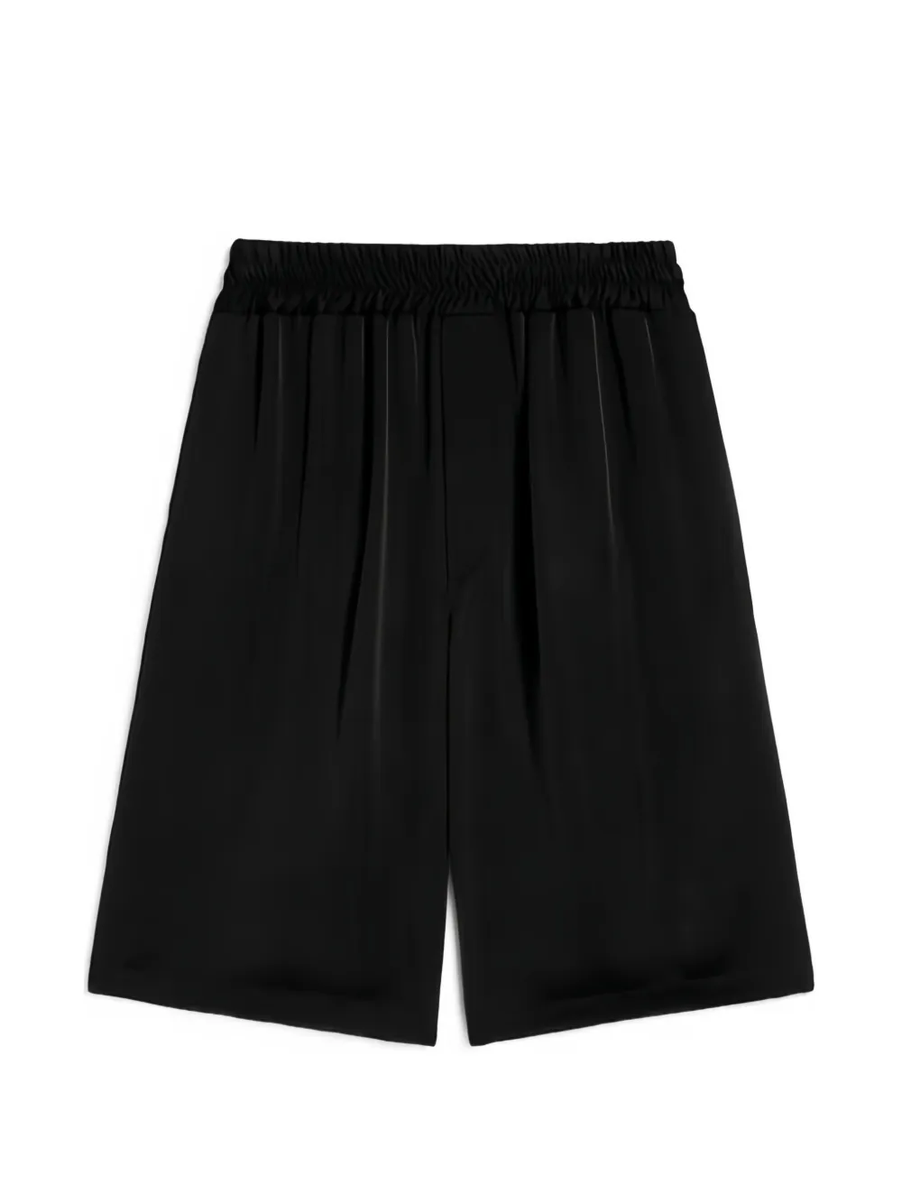 Jil Sander High waist shorts Zwart