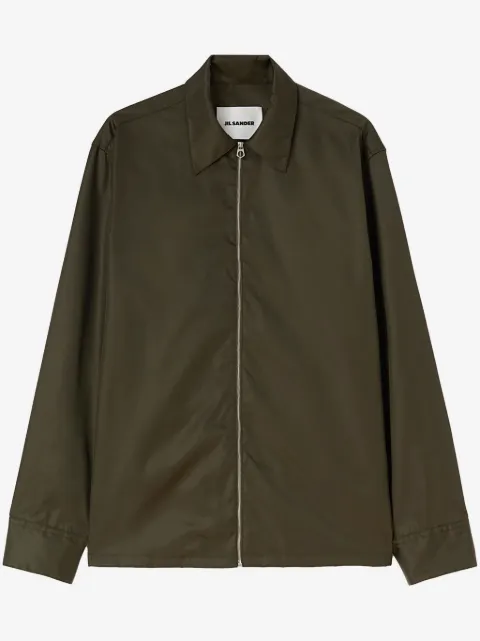 Jil Sander zip-up shirt jacket