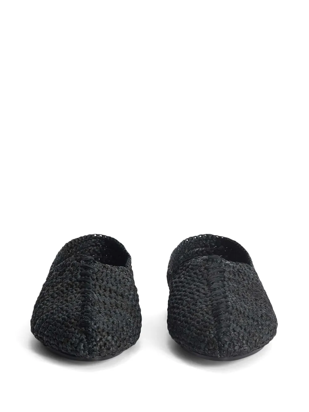 Jil Sander interwoven-design slippers Black