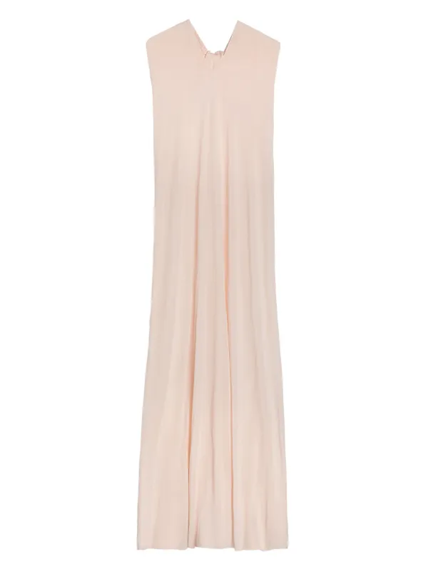 Jil Sander Draped Maxi Dress | Neutrals | FARFETCH