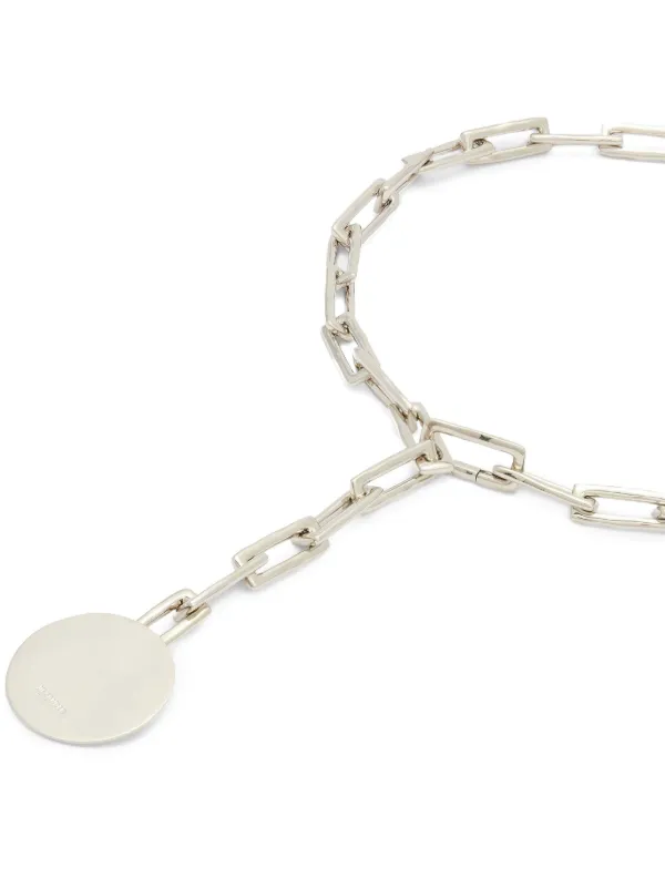 JILSANDER シルバー ネックレス 美品 340210024_1.jpg