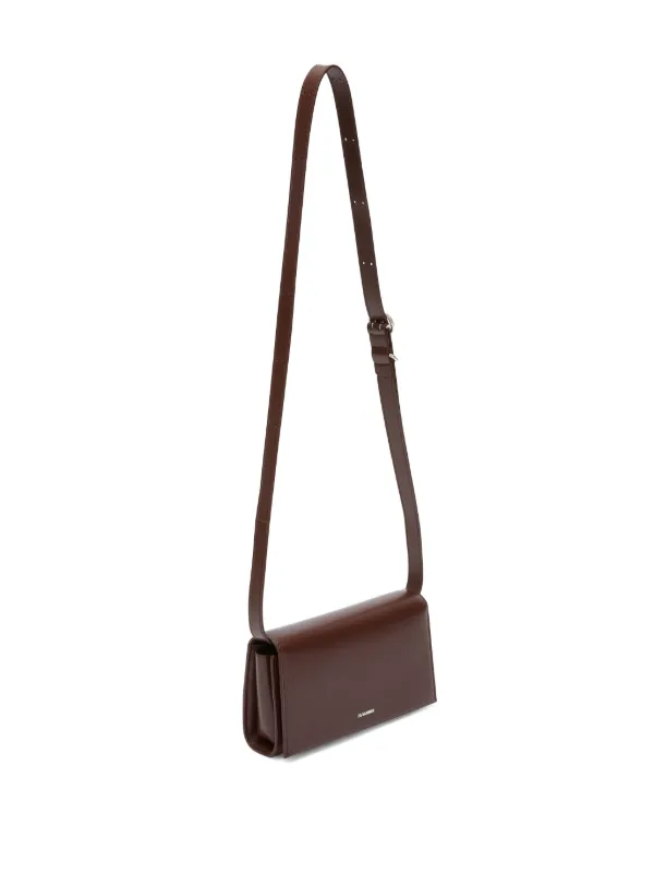 Jil Sander All-Day ショルダーバッグ S | ブラウン | FARFETCH JP