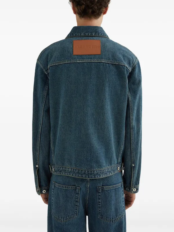 Jil Sander button-fastening Denim Jacket Blue FARFETCH BE
