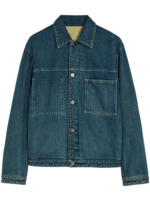 Jil Sander button-fastening denim jacket