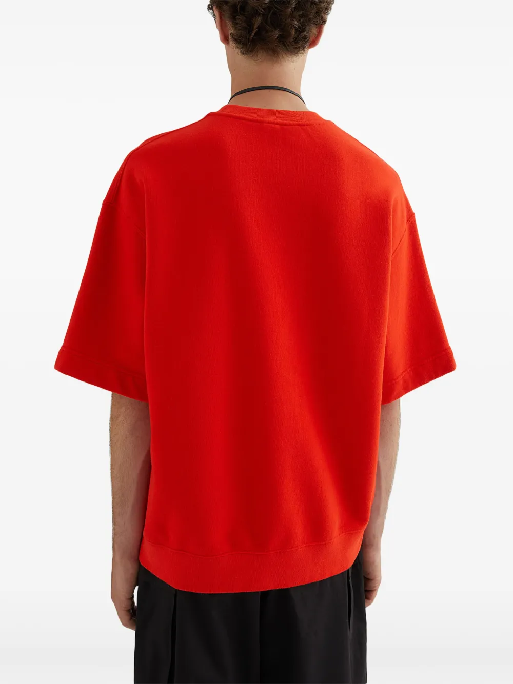 Jil Sander T-shirt met ronde hals Oranje