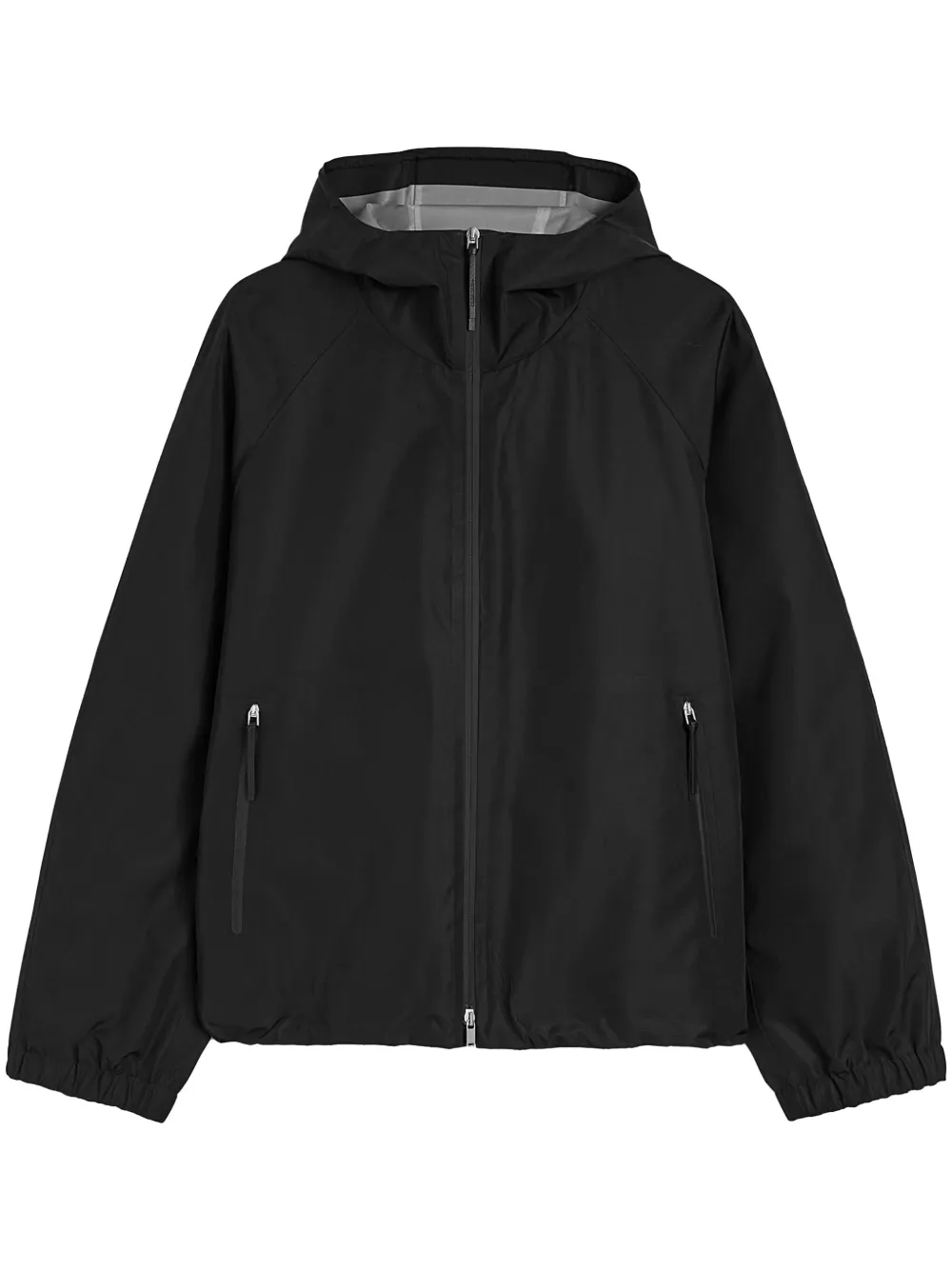 Jil Sander Parka met capuchon Zwart