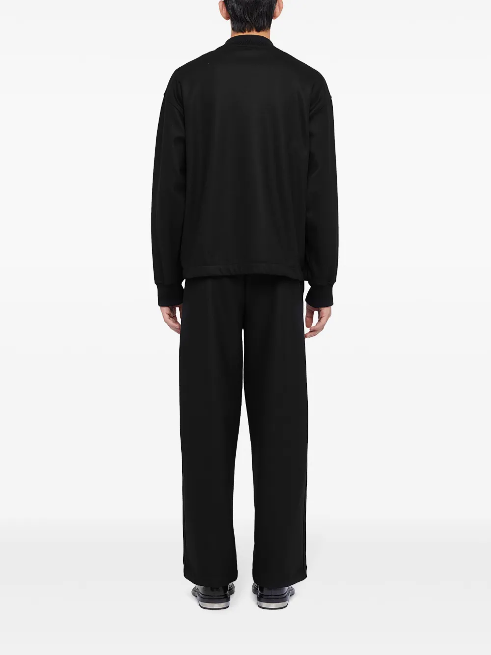Jil Sander Sweater met rits Zwart
