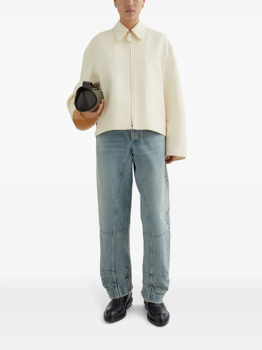 Jil Sander chamarra de algodón | Chamarras oversize | Image 2