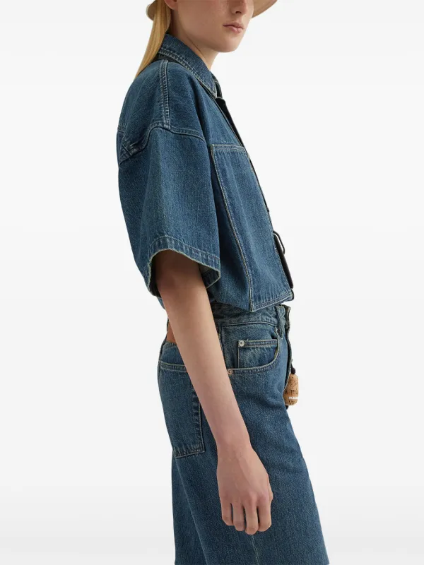 Jil Sander デニムシャツ | ブルー | FARFETCH JP Jil Sander デニムシャツ | ブルー | FARFETCH JP