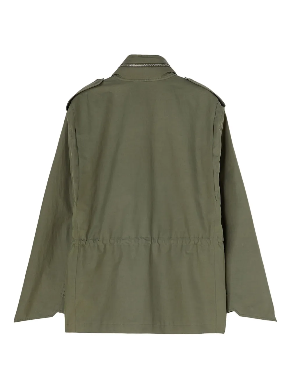 Jil Sander Shirtjack met verborgen sluiting Groen