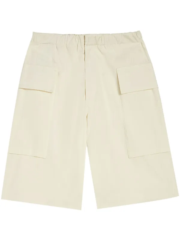 【関税込み】Jil Sander ホワイト テーラードショートパンツ Jil Sander ショートパンツ | ホワイト | FARFETCH JP