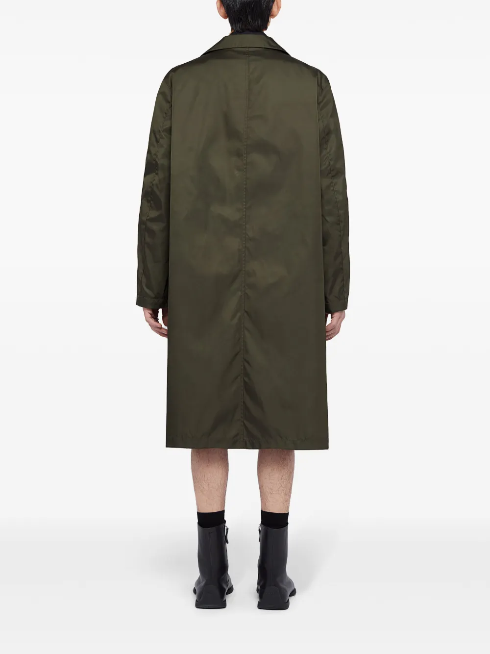Jil Sander Button-up regenjas Groen