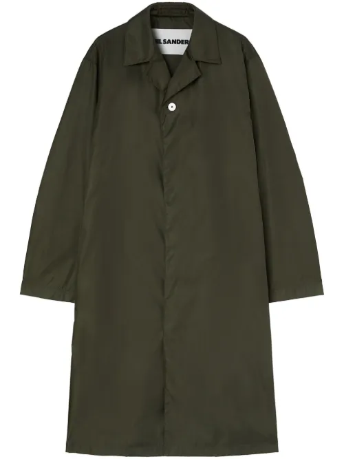 Imperméable à boutonnière devant - Jil Sander - Modalova