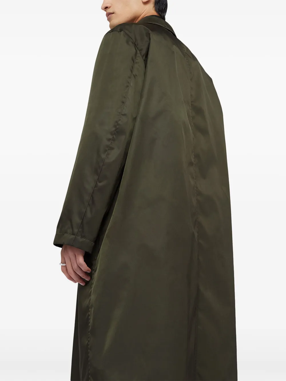 Jil Sander Button-up regenjas Groen
