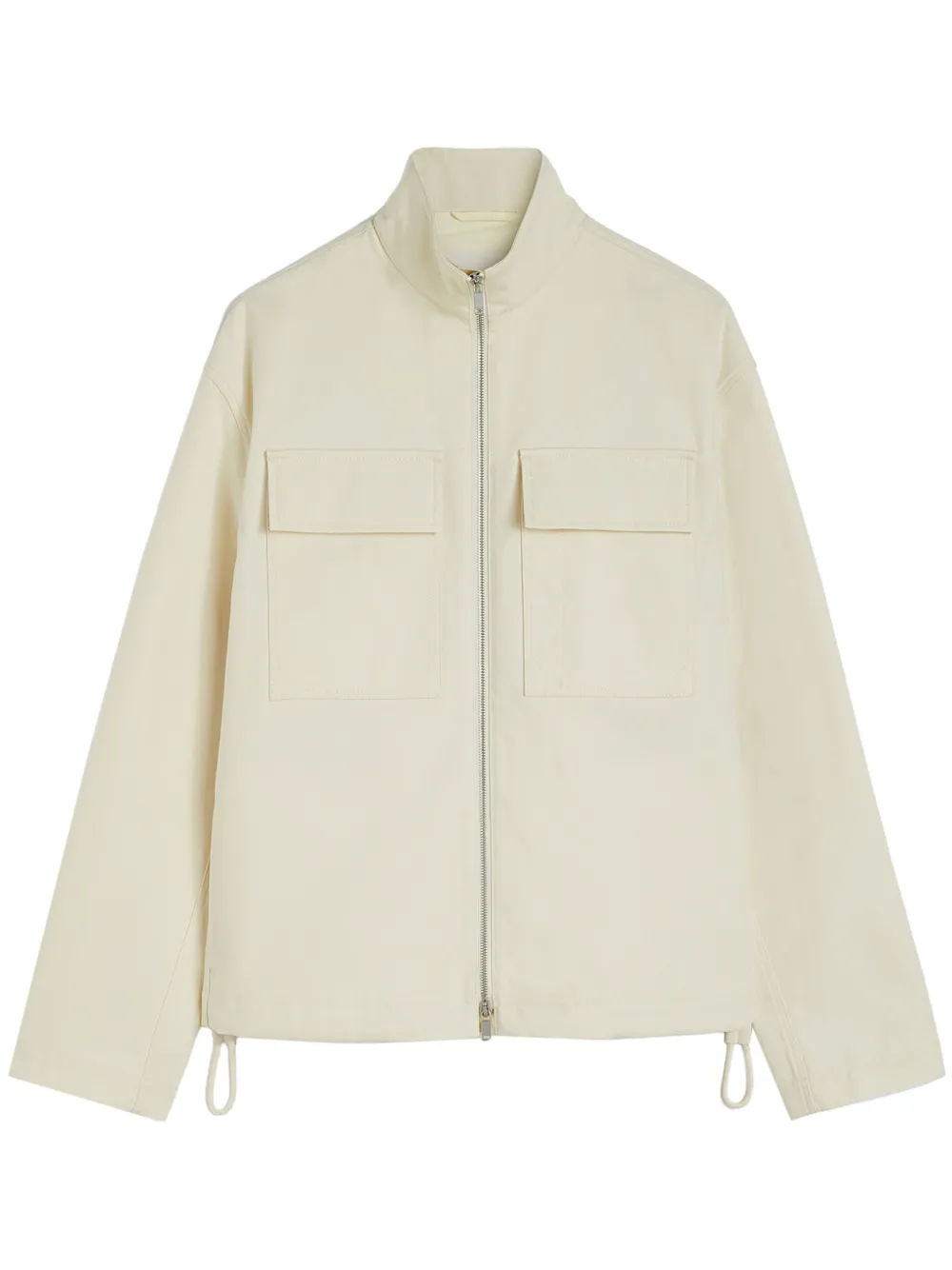 Jil Sander Katoenen jack Beige