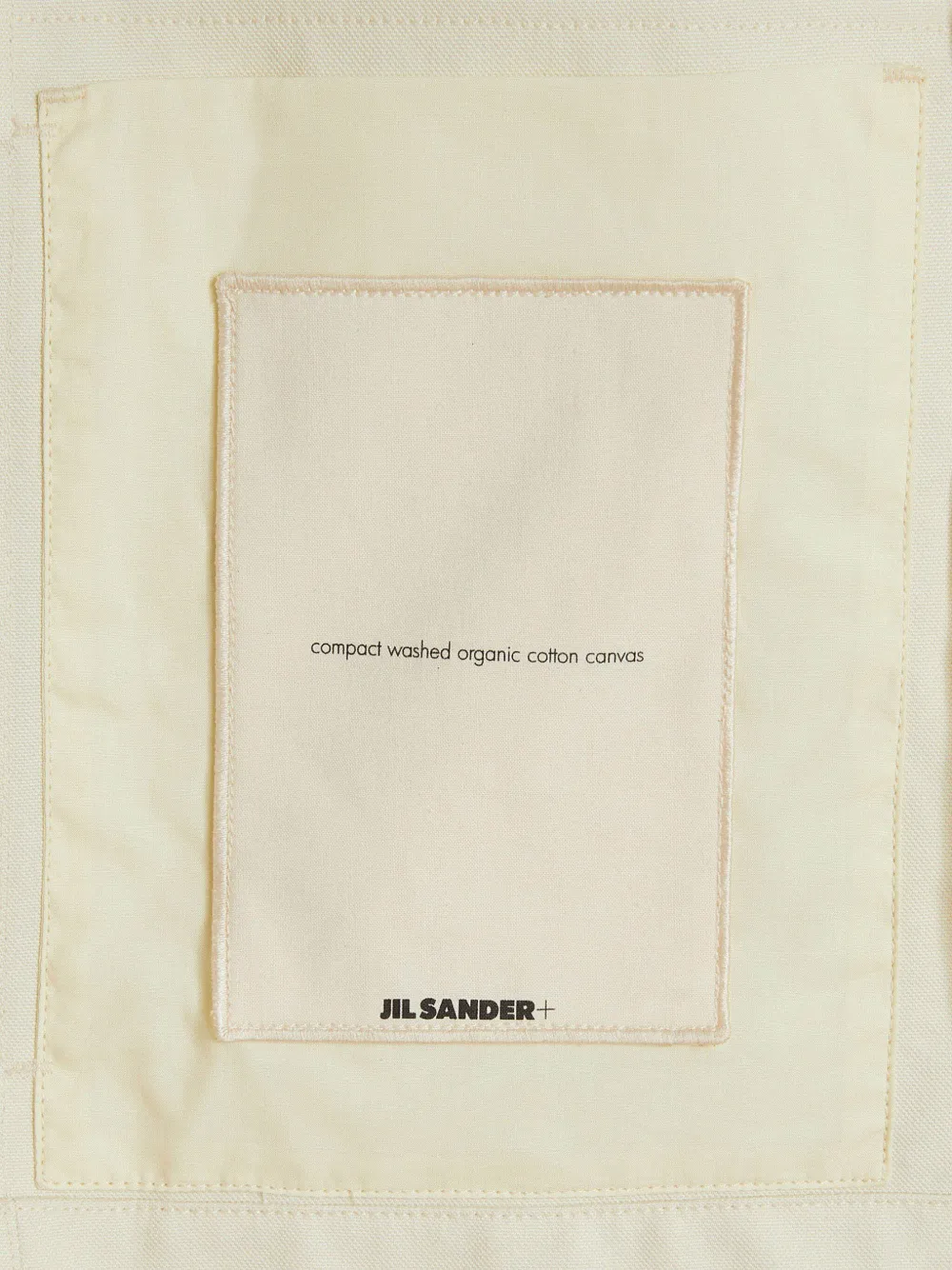 Jil Sander Katoenen jack Beige