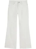 Jil Sander flared jeans - White