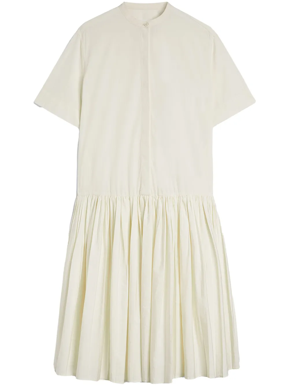 Jil Sander Katoenen shirtjurk Beige