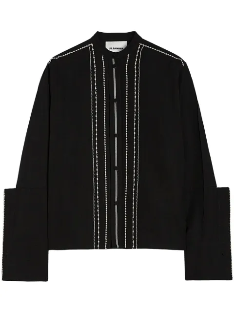 Jil Sander camisa plisada