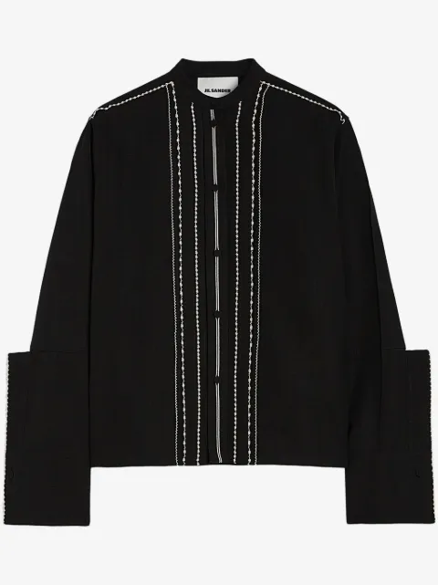 Jil Sander pleated shirt