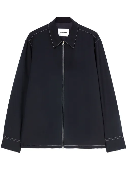 Surchemise à fermeture zippée - Jil Sander - Modalova