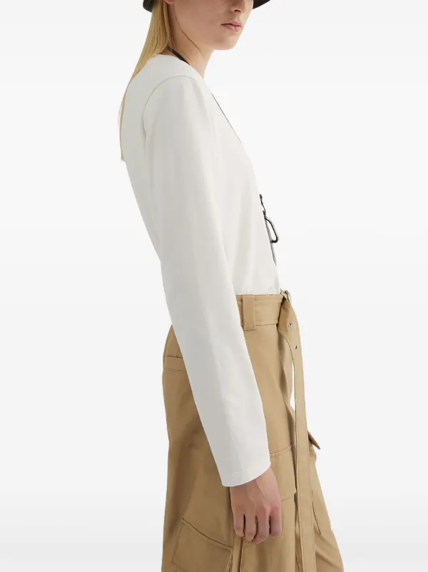 Jil Sander crew-neck T-shirt | White | FARFETCH ID