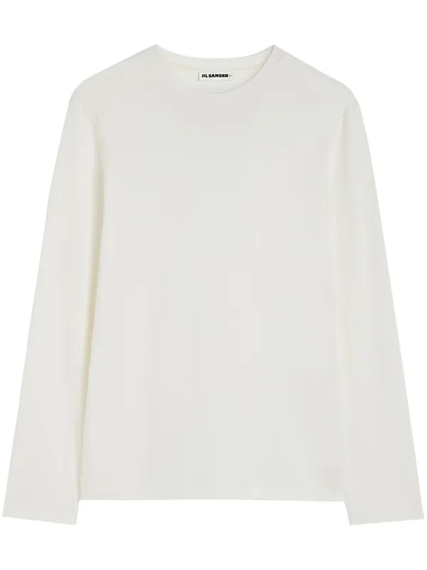 Jil Sander Crew-neck T-shirt in White
