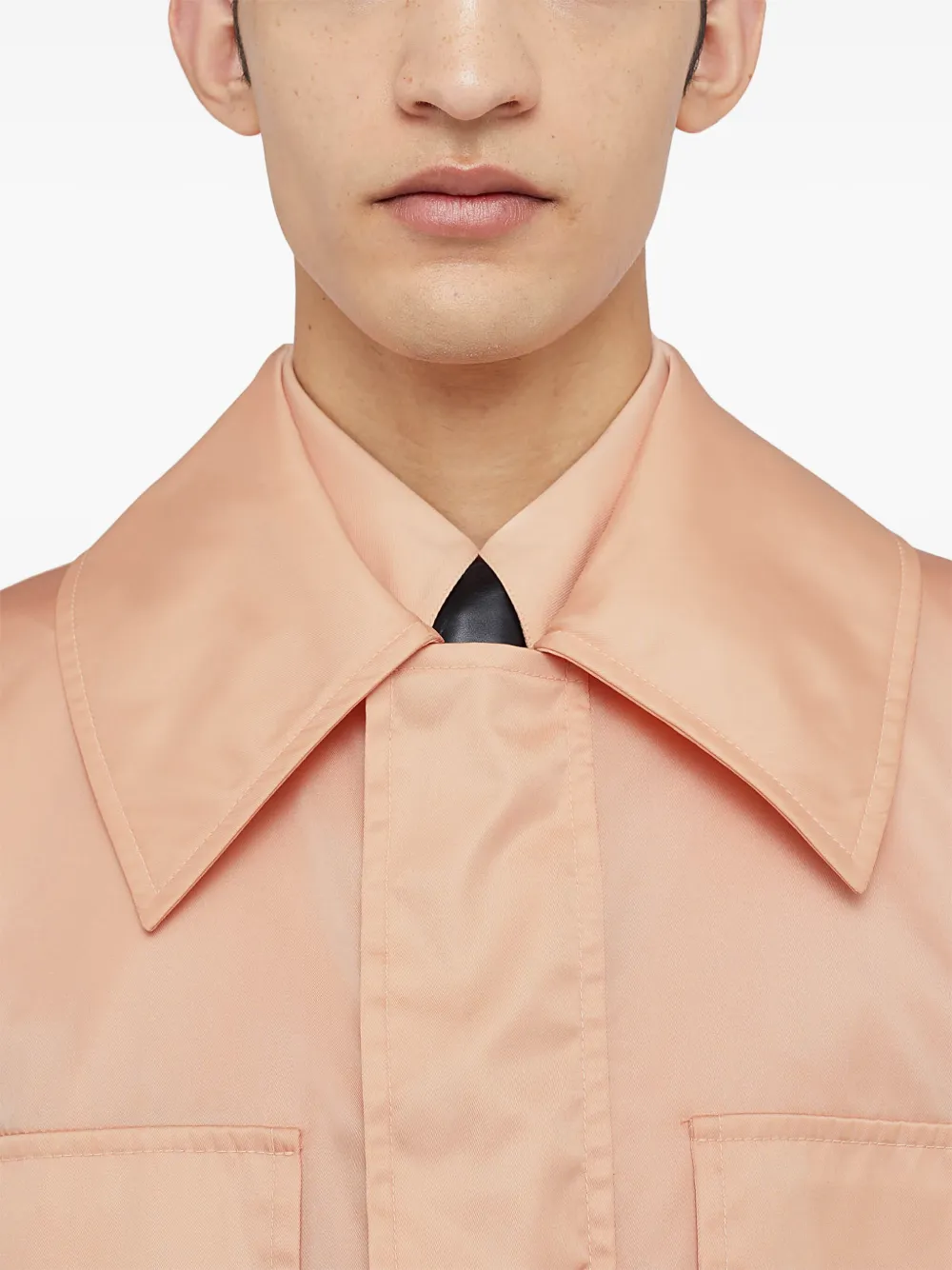 Jil Sander Jack met verborgen sluiting Roze