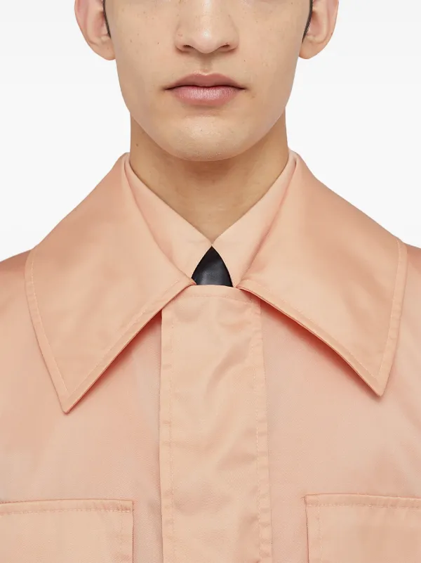 Jil Sander Concealed Fastening Jacket | Pink | FARFETCH BH