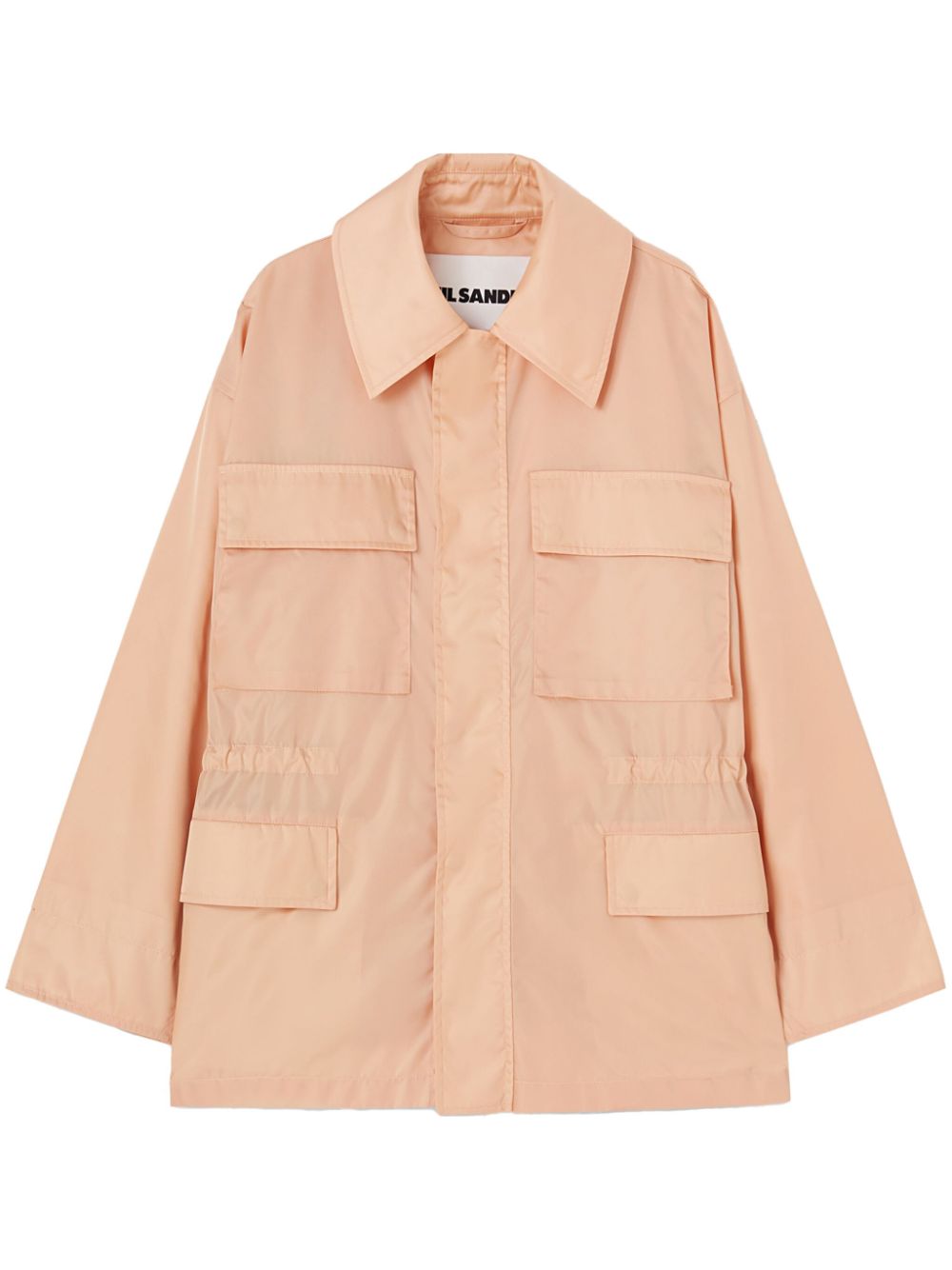 Jil Sander concealed fastening jacket - Pink