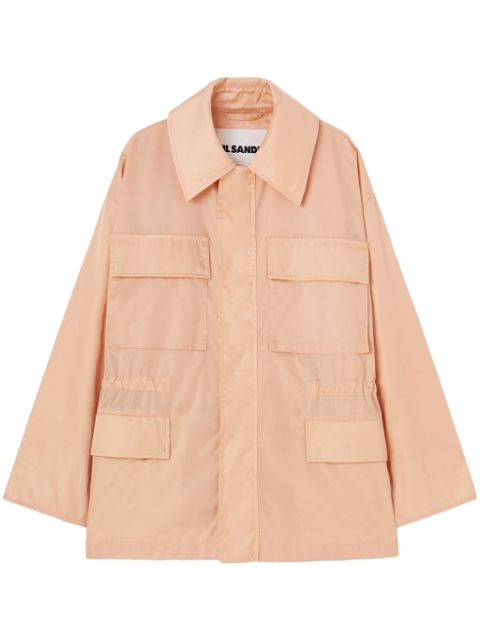 Jil Sander concealed fastening jacket