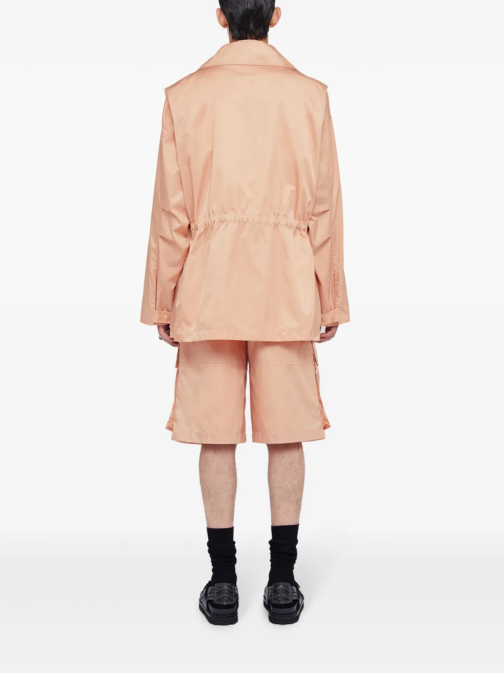 Jil Sander Jack met verborgen sluiting Roze