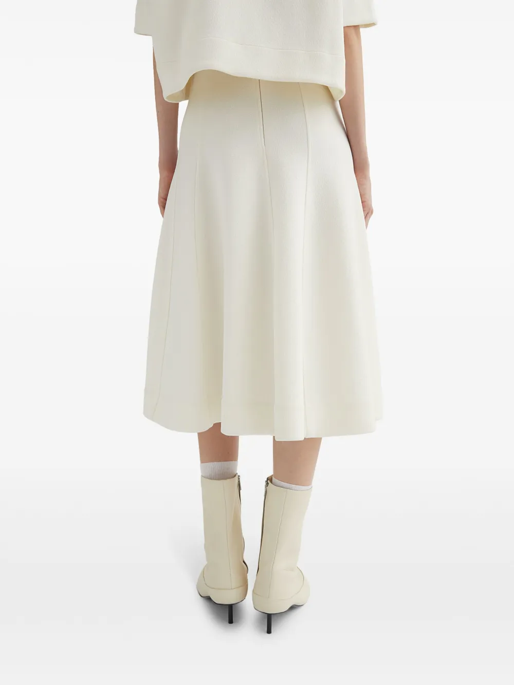 Jil Sander Gonna midi svasata | Abbigliamento | Image 4