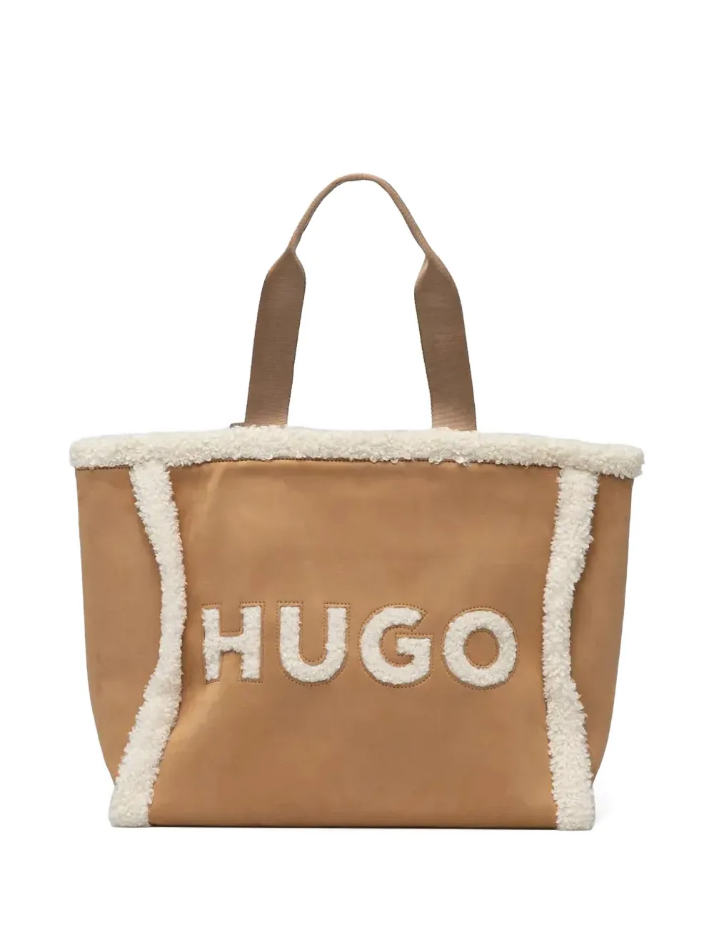 HUGO tote Becky de lana artificial | neutro | Image 1