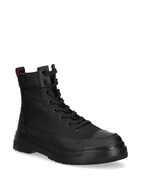 HUGO Hybrid Boots | Black | FARFETCH