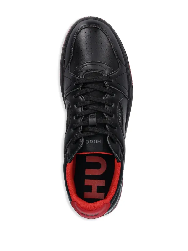 【送料&関税込】Hugo Boss hadrian Sneaker HUGO Hadrian Tenn Sneakers | Black | FARFETCH